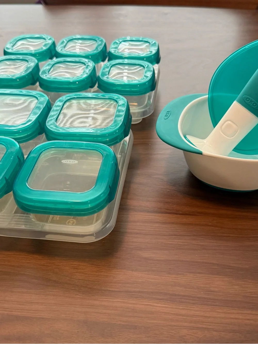 Oxo masher teal